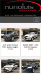 Mobile Screenshot of nunoluis-automoveis.com